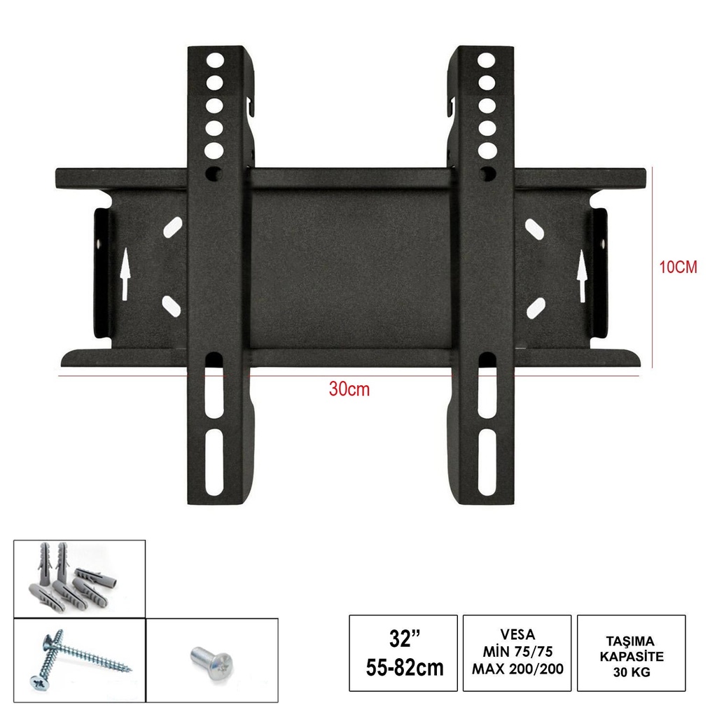 Lcd Askı Aparatı 32-42 İnch 82-102cm Ufix Uf-5186